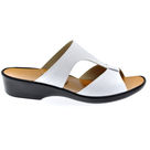 Mule Compensée Solange Blanc