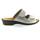 Maddy mule réglable par velcro Ivoire