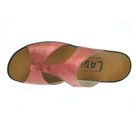 Mule Compensée Solange clam rouge