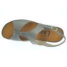 Solbride nu-pied HV gris