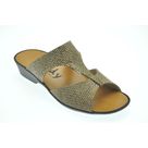 Mule Compensée Solange Lis marron
