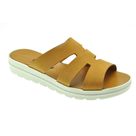 Lucie Mule en cuir Nubuck sable