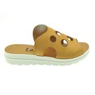 Iris mule en cuir Nubuck sable