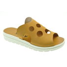 Iris mule en cuir Nubuck sable