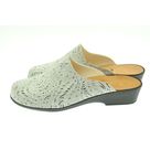 Sophie mule fermée cuir Vag Blanc