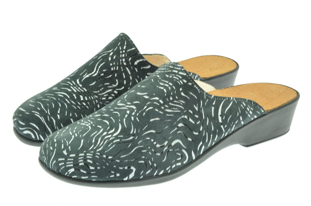 Mule fermée sales cuir femme