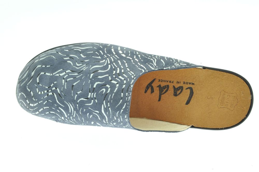 mule fermée cuir femme