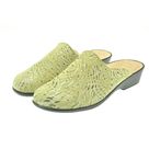 Sophie mule fermée cuir Vag kiwi