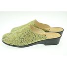 Sophie mule fermée cuir Vag kiwi