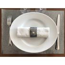 Set de table en cuir Mosa Vert sapin