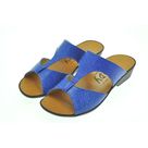 Mule Compensée Solange Mia bleu roi