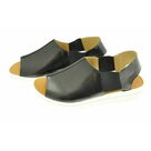 Sandale  en cuir Barbara Noir